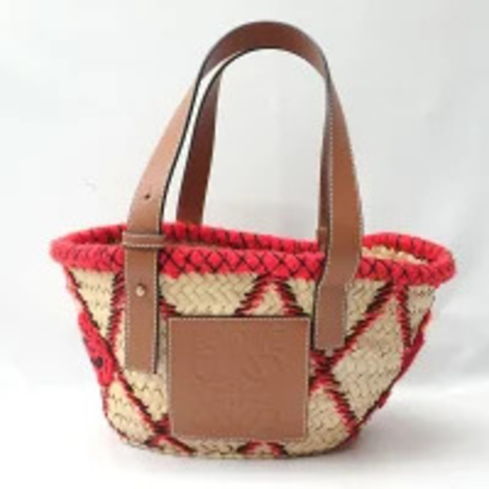 Loewe Tote Bag Basket Anagram Red